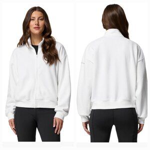 Columbia Women's Aldermore Oversized Relaxed Fit Full Zip Fleece Top. Size L